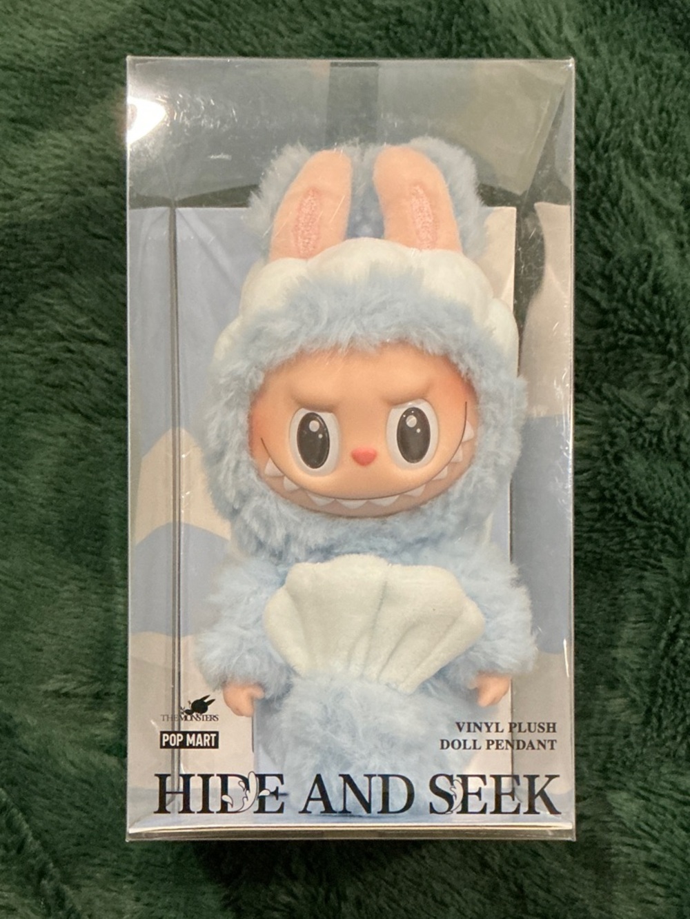 POP MART Hide and Seek Blue Plush